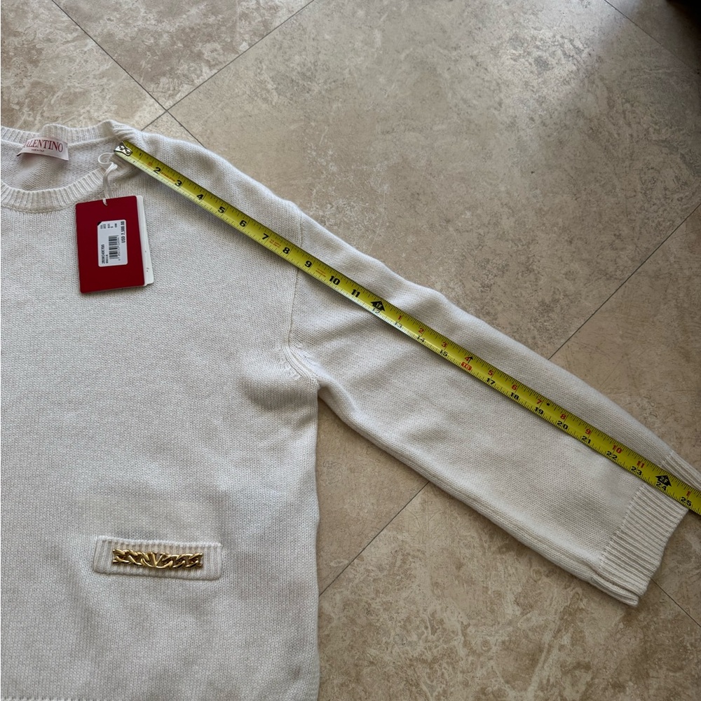 $2500 Brand New Valentino Women's Cashmere Sweater sz S - Picture 7 of 9